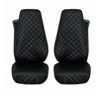 TEXMAR‿LTD Lot de 2 Housses de siège pour Camion Scania Eco Cuir Noir