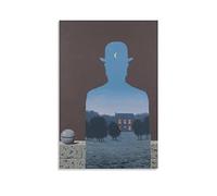 TEXPACK Poster artistique surréaliste René Magritte The Happy Donor - Décoration murale d'intérieur - 30 x 45 cm