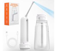 Texpot Bidet portable pour voyage avec bouteille de 400 ml, bidet de voyage électrique rechargeable avec 3 modes de pression, pulvérisateur de bidet portatif étanche pour femmes, hommes, bébés