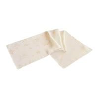 texpot Chemin de table - 40 x 140 cm - Crème - Noël et étoiles - 100 % polyester