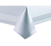 texpot Damas Nappe de table à linge, bord Atlas 100 % coton, motif hôtel carré ou rond, dimensions au choix de décohom ete xtil, rectangulaire 180 x 180 cm, 180 x 180 cm, 180 x 180 cm