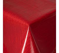 texpot Nappe en toile cirée 110 x 140 cm avec lignes lavable avec bord en polyester pour table de jardin