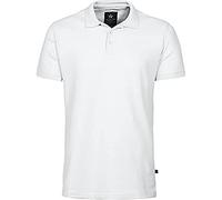 Texstar PS04 Chemise piqué à manches pour homme Blanc Taille L
