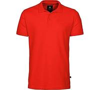 Texstar PS04 Chemise piqué avec poche à manche pour homme Rouge Taille S
