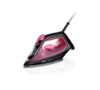 Braun TexStyle 1 Fer à repasser à sec ou à vapeur Semelle en céramique 2000 W Noir, Violet