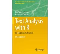 Text Analysis with R: For Students of Literature