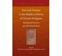 Text And Context In The Modern History Of Chinese Religions