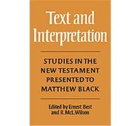 Text and Interpretation Robert Mclachlan Wilson (Auteur)