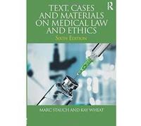 Text, Cases and Materials on Medical Law and Ethics - [Version Originale] Inconnu (Auteur)