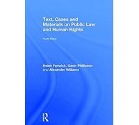 Text, Cases And Materials On Public Law And Human Rights