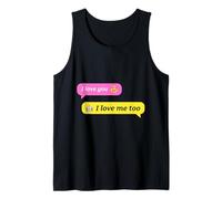 Text Conversation Funny Messages I Love You Robot Lover Débardeur