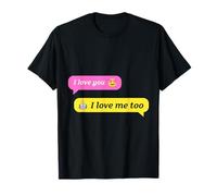 Text Conversation Funny Messages I Love You Robot Lover T-Shirt