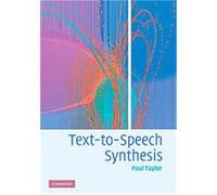Text-to-Speech Synthesis Paul Taylor (Auteur)
