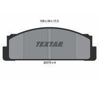 TEXTAR 2007304 Plaquettes de freins Avant pour FIAT Panda Schrägheck (141)