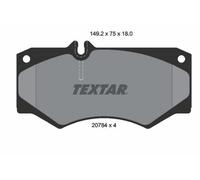 TEXTAR 2078401 Plaquettes de freins Avant convient pour MERCEDES-BENZ T2/L