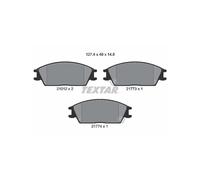TEXTAR 2101202 Plaquettes de frein avant pour Accent Getz Pony S Accord Excel La