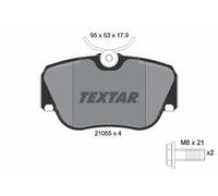 TEXTAR 2105503 Kit de plaquettes de frein, frein à disque pour MERCEDES-BENZ