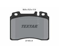 TEXTAR 2115307 Plaquettes de freins Avant convient pour MERCEDES-BENZ 190 (W201)