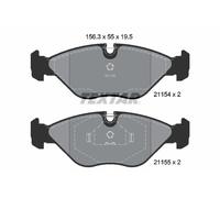 TEXTAR 2115402 Kit de plaquettes de frein, frein à disque pour SAAB