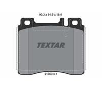 TEXTAR 2130304 Kit de plaquettes de frein, frein à disque pour MERCEDES-BENZ