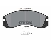 TEXTAR 2137001 Kit de plaquettes de frein, frein à disque pour CITROËN,MITSUBISH