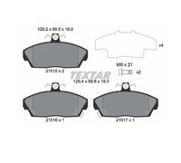 Textar 2151503 Plaquettes de Frein Disque Avant pour Rover Streetwise Honda MG