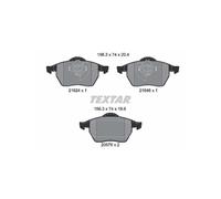 Textar Plaquettes de frein 2162402 – Avant – pour Audi, VW