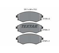 TEXTAR 2172501 Kit de plaquettes de frein, frein à disque pour DAEWOO,HAFEI,HYUN