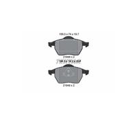 TEXTAR 2184802 Plaquettes de frein avant pour Sharan Galaxy Alhambra
