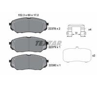TEXTAR 2237801 Plaquettes de freins pour HYUNDAI Santa Fé IV (TM)