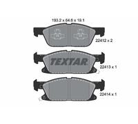 TEXTAR 2241201 Kit de plaquettes de frein, frein à disque pour CHANGAN,FORD,FORD