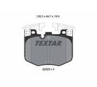 TEXTAR 2242501 Kit de plaquettes de frein, frein à disque pour ALPINA,BMW,TOYOTA