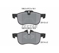 TEXTAR 2311203 Kit de plaquettes de frein, frein à disque pour MG,MG (NANJING),M