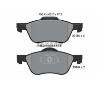 TEXTAR 2316001 Plaquettes de freins Avant pour NISSAN PRIMERA Hatchback (P11)
