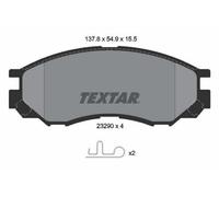 TEXTAR 2329002 Plaquettes de freins Avant pour MITSUBISHI L 200 (K7T, K6T)