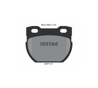 TEXTAR 2347101 Plaquettes de frein arrière pour Land Rover Defender