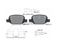 Textar 2351705 Jeu De Plaquettes De Frein À Disque Arrière Pour Alfa Romeo Mito