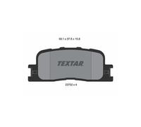 TEXTAR 2370201 Plaquettes de frein arrière pour Highlander Camry ES Wish