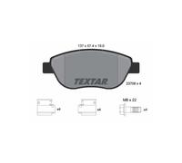 TEXTAR 2370803 Plaquettes de frein avant pour 307 Doblo 207 C4 Xsara Idea Berlin