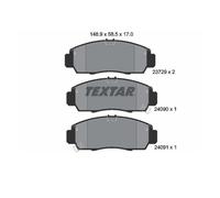 Plaquettes de frein 2372901 TEXTAR pour HONDA CIVIC VII Hatchback STREAM