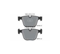 TEXTAR 2373001 Plaquettes de frein arrière pour 5 X6 X5 6 7 3 Azure Phantom 1 Ar