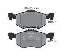 TEXTAR 2378701 Kit de plaquettes de frein, frein à disque pour FORD,FORD ASIA &