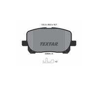 TEXTAR 2383601 Plaquettes de frein avant pour Avensis Matrix Corolla
