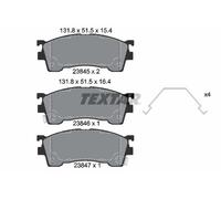 TEXTAR 2384504 Kit de plaquettes de frein, frein à disque pour EUNOS,FORD ASIA &