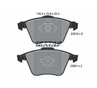 TEXTAR 2391202 Kit de plaquettes de frein, frein à disque pour CHEVROLET,OPEL,VA