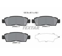 TEXTAR 2444501 Plaquettes de freins Arrière pour CHEVROLET TRAILBLAZER (KC)