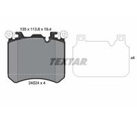 Textar Plaquettes de frein 2452401 pour Rolls-Royce, BMW