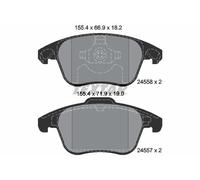 Textar Plaquettes de frein 2455801 pour Citroën/Peugeot DS
