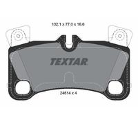 TEXTAR 2461401 Kit de plaquettes de frein, frein à disque pour AUDI,PORSCHE,VW