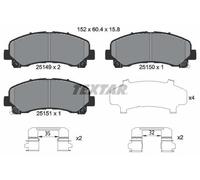 TEXTAR 2514901 Plaquettes de freins Avant pour CHEVROLET Trailblazer (31UX)